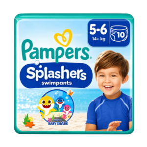 Pampers kopalne plenice Splashers – 10 kosov