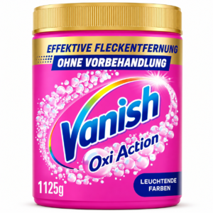 Vanish Oxi Action prašek za odstranjevanje madežev – 1,125 kg