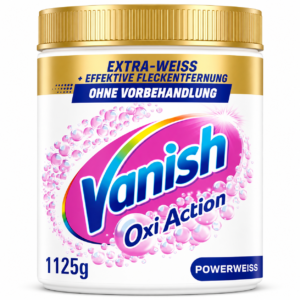 Vanish Oxi Action Powerweiss prašek za belo perilo – 1,125 kg