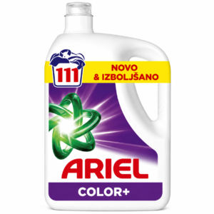 Ariel Color+ tekoči detergent za barvno perilo – 5 L, 111 pranj