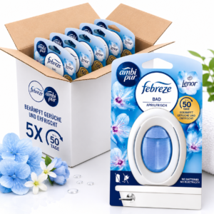 Febreze Lenor Aprilska svežina osvežilec za kopalnico – 5 kosov