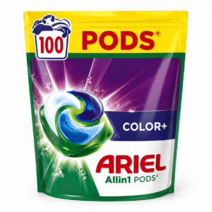 Ariel All-in-1 Color+ kapsule – 100 pranj