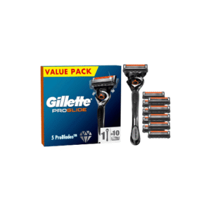 Gillette ProGlide Brivnik za Moške – 1 Brivnik in 10 Nadomestnih Rezil