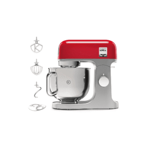 Kenwood kMix KMX750RD Kuhinjski Robot – 5 L Posoda, 1.000 W, Rdeč