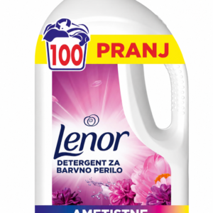 Lenor ametistne cvetlice tekoči detergent za barvno perilo – 100 pranj