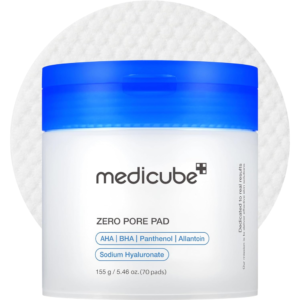 Medicube Zero Pore Pad 2.0 piling blazinice za čiščenje in nego por z AHA in BHA kislinami