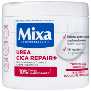 Mixa Urea Cica Repair+ – obnovitvena krema z 10 % uree, 400 ml