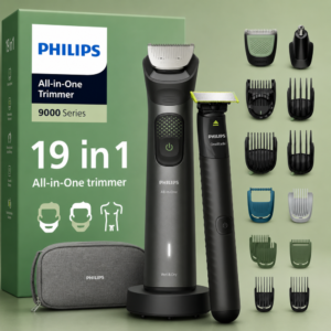 Philips Multigroom Series 9000 – Profesionalni 19-delni komplet za popolno nego