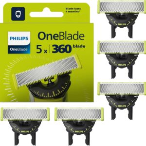 Philips OneBlade 360 originalne nadomestne rezila – 5 kosov