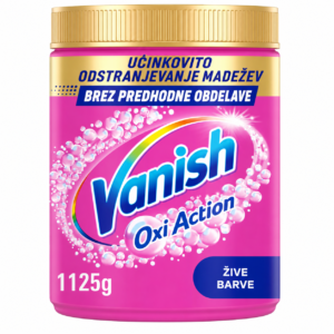 Vanish Oxi Action prašek za odstranjevanje madežev – 1,125 kg