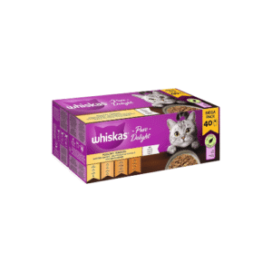 Whiskas 1+ Ragout mokra hrana za mačke, perutnina v želeju