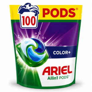 Ariel All-in-1 Color+ kapsule – 100 pranj
