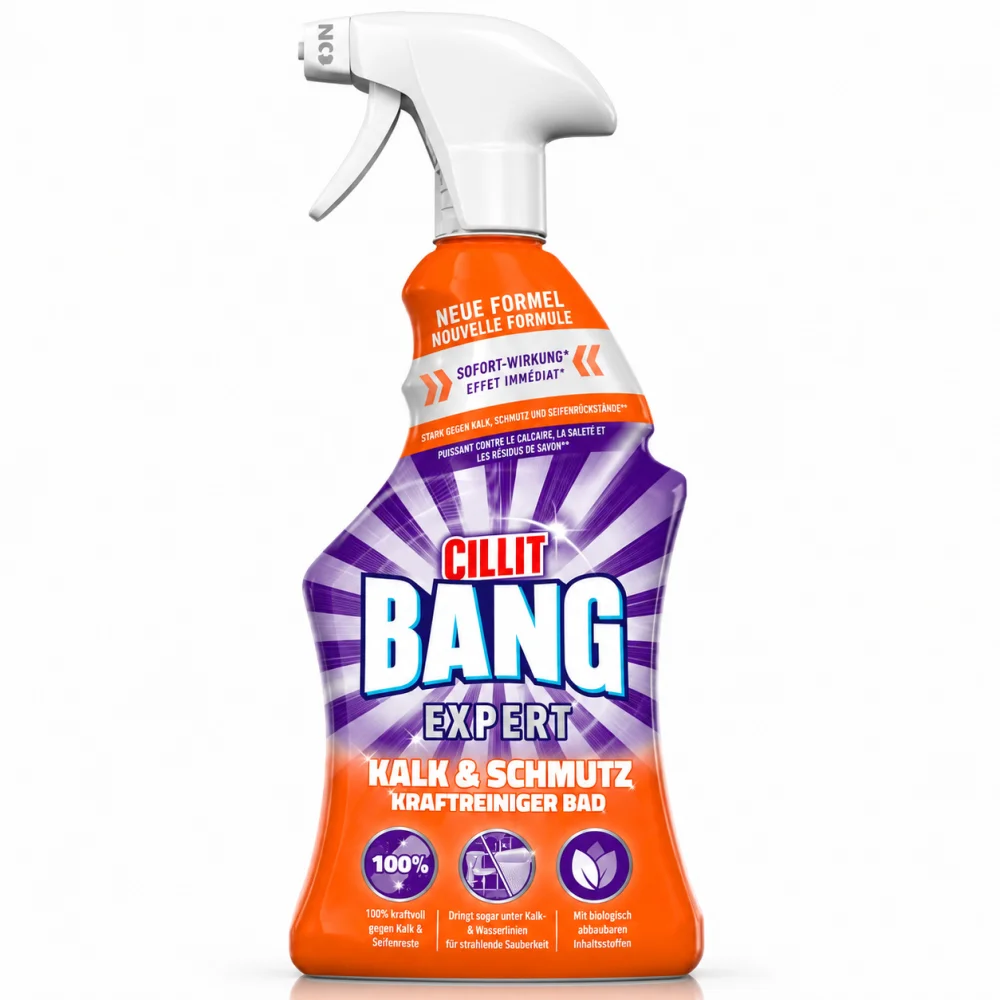 Cillit Bang Expert čistilo proti vodnemu kamnu in umazaniji – 750 ml