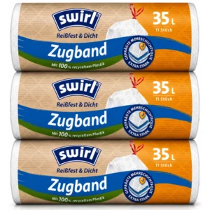 Swirl vrečke za smeti 35 L – 3 × 11 vrečk (33 kosov)