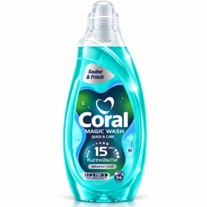 Coral Magic Wash Universal Clean tekoči detergent – 54 pranj, 2,16 L