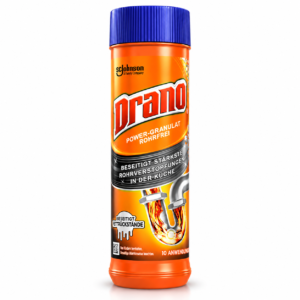 Drano Extra Stark Power Granulat za odmaševanje kuhinjskih odtokov – 500 g, do 10 uporab