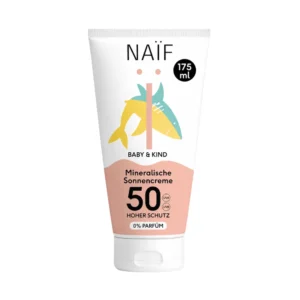 Naïf mineralna krema SPF 50 – Naïf mineralna krema za sončenje SPF 50 – 175 ml