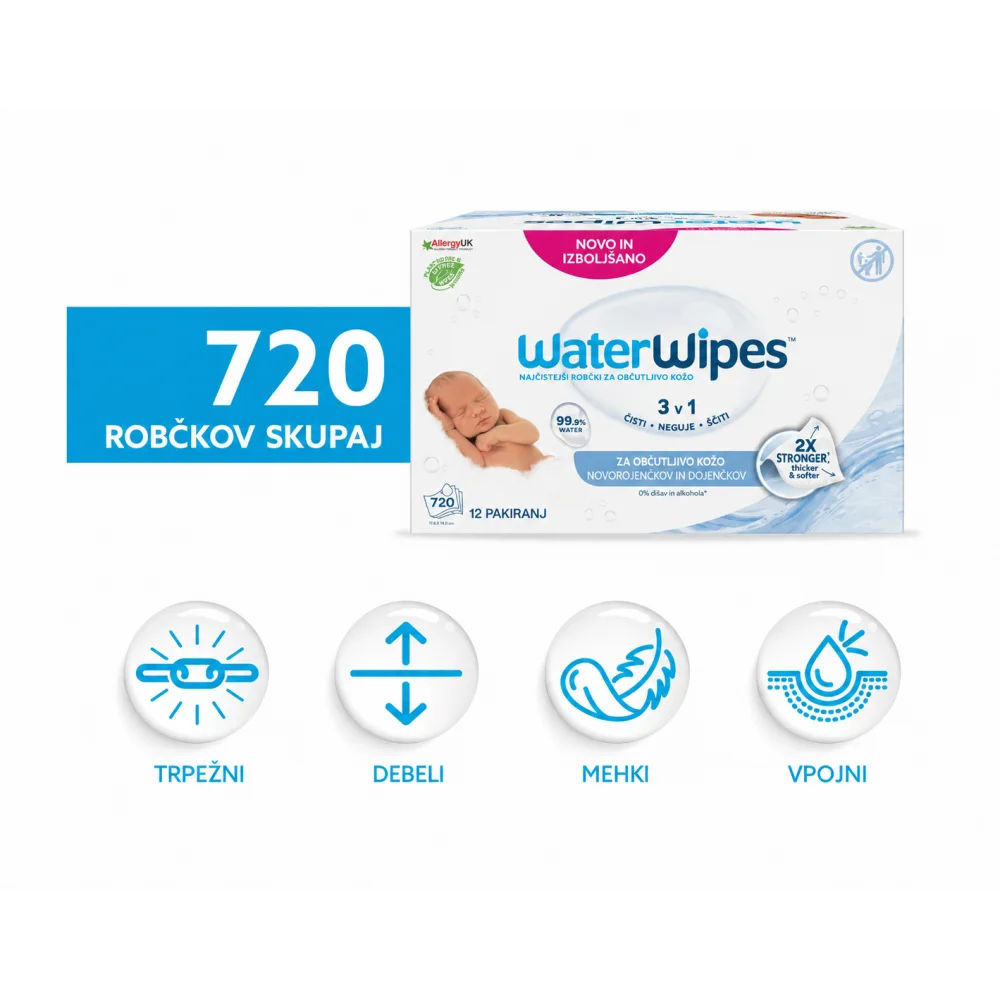 WaterWipes Baby robčki