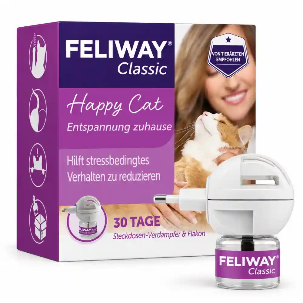Feliway Classic Starter Set za dobro počutje mačk, začetni komplet