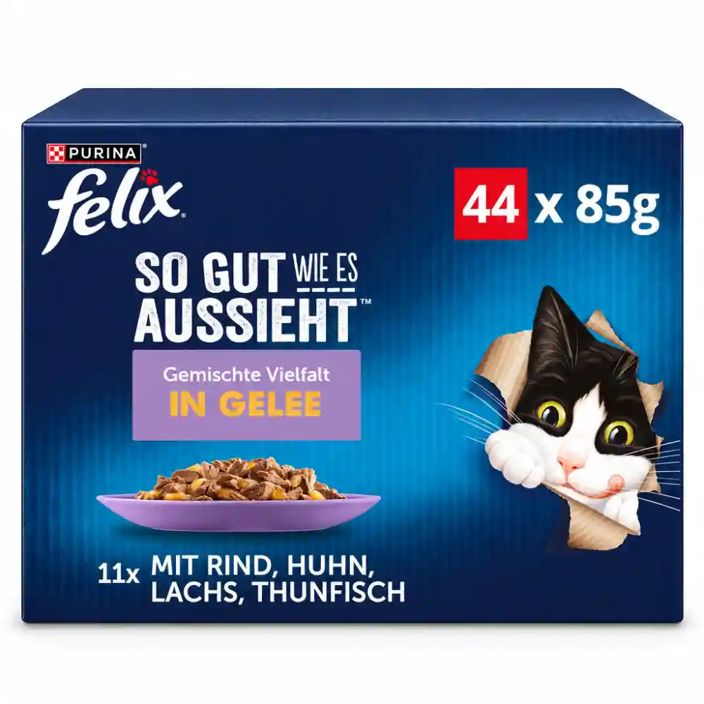 FELIX As Good As It Looks mokra hrana za mačke v želeju