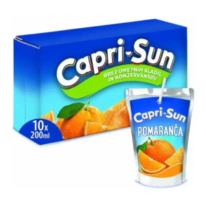 Capri-Sun pomarančna pijača 10 × 200 ml