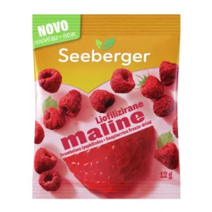 Seeberger liofilizirane maline v pakiranju 12 g
