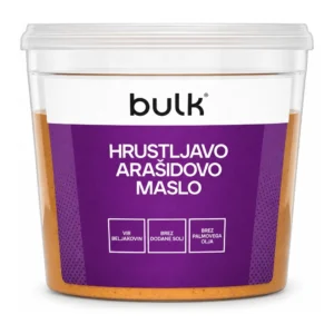 Bulk arašidovo maslo s koščki – 1 kg