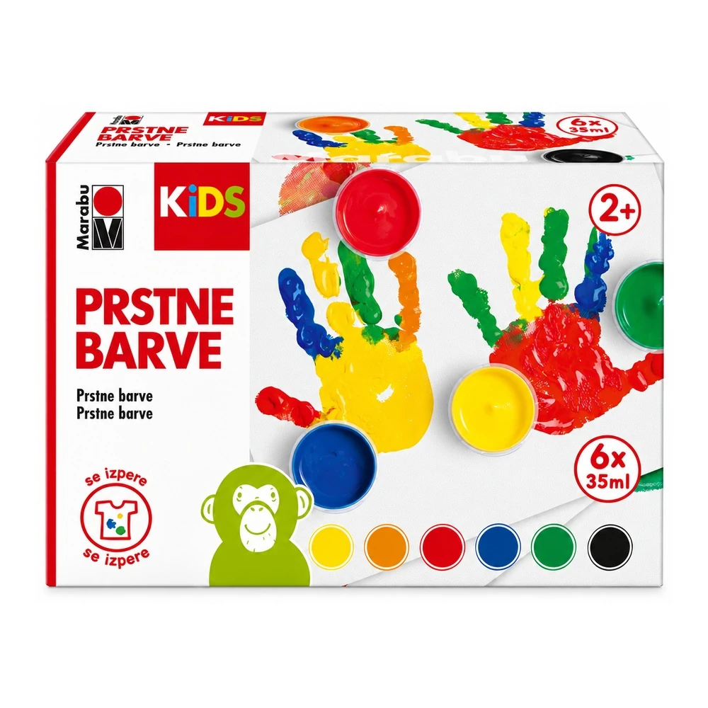 Marabu KiDS komplet prstnih barv