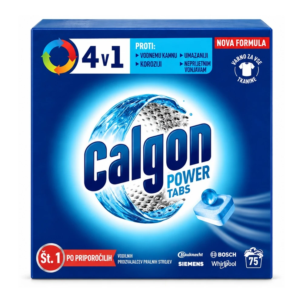 Calgon 4-v-1 Power Tabs tablete za pralni stroj