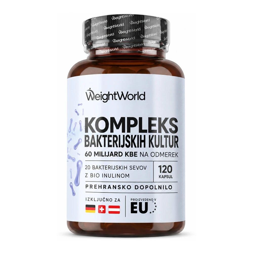 WeightWorld kapsule z bakterijskimi kulturami
