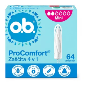 o.b. ProComfort mini tamponi, 64 kosov