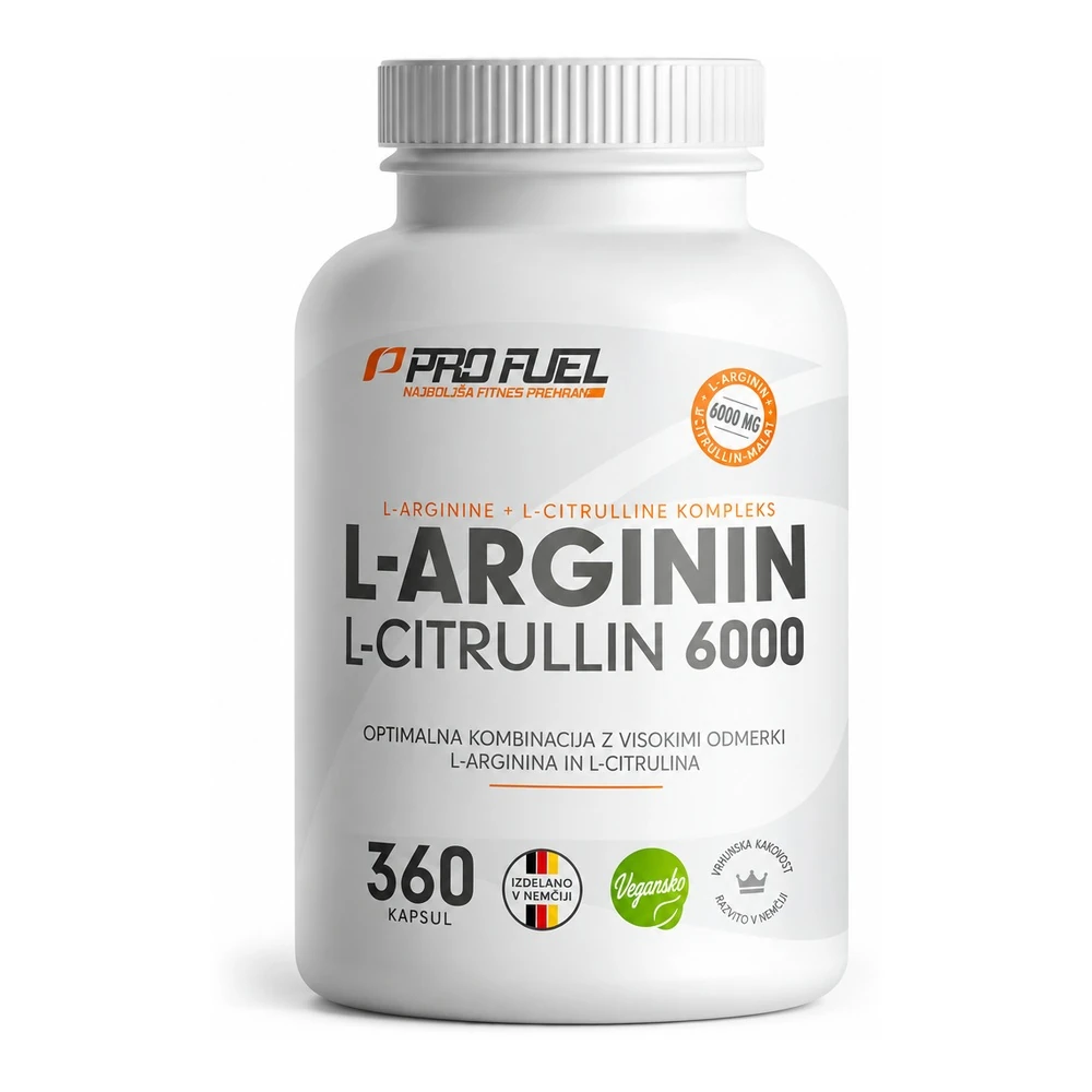 ProFuel L-arginin in L-citrulin kapsule