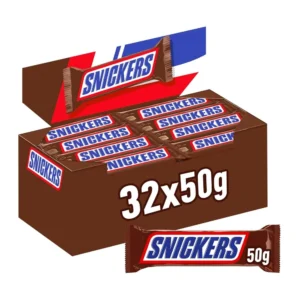 Snickers čokoladne ploščice z arašidi in karamelo