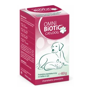 OMNi BiOTiC CAT & DOG probiotik za mačke in pse – 60 g