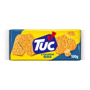 Tuc Cheese krekerji z okusom sira