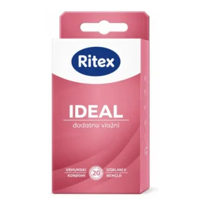 Ritex Ideal kondomi z dodatnim lubrikantom, 20 kosov