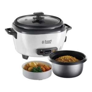 Russell Hobbs kuhalnik riža z nastavkom za kuhanje na pari