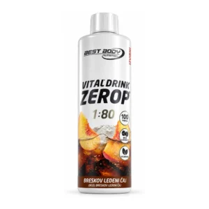 Best Body Nutrition Vital Drink Zerop, koncentrat z okusom breskve