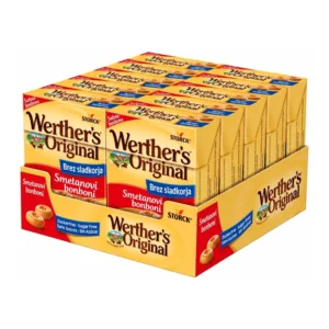 Werther's Original kremasti karamelni bonboni brez sladkorja