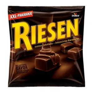 Riesen čokoladno-karamelni žvečljivi bonboni, 377 g