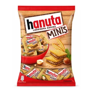 Hanuta Minis mini lešnikovi vaflji s kakavovo kremo