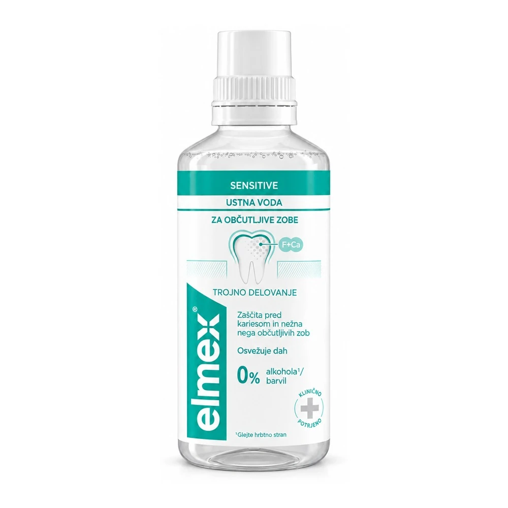 ELMEX Sensitive ustna voda za občutljive zobe, 400 ml