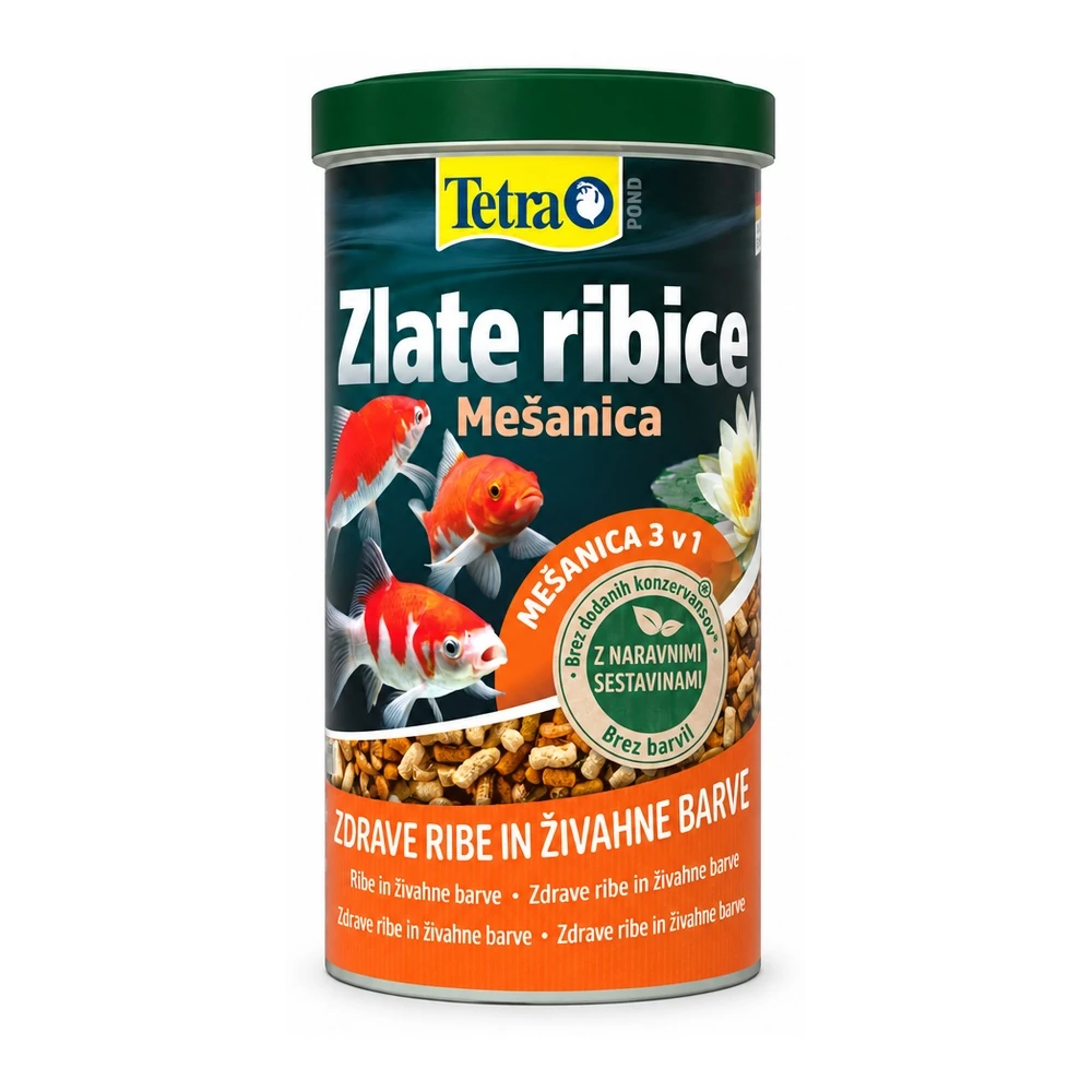 Tetra Pond Goldfish Mix hrana za zlate ribice 1 l
