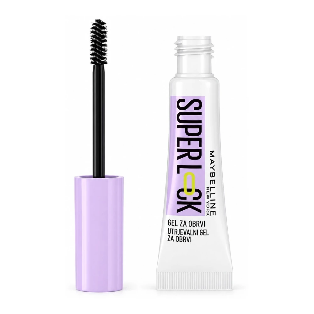 MAYBELLINE Super Lock Brow Glue prozoren gel za obrvi