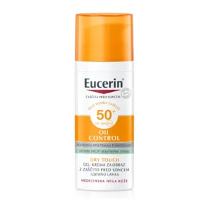 Eucerin Oil Control sončna gel-krema za obraz SPF 50+