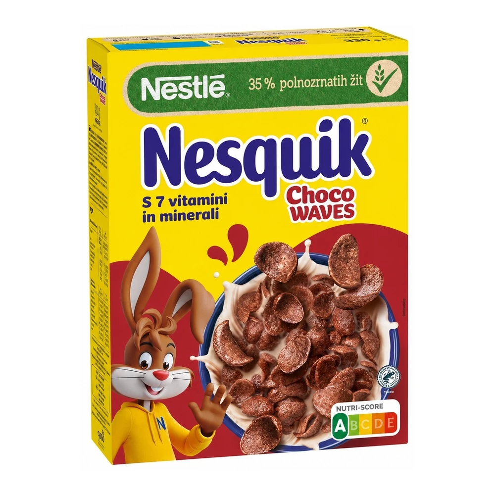 Nesquik Choco Waves čokoladni hrustljavi kosmiči