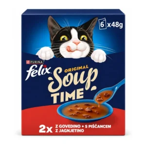 Felix Soup Time dopolnilna mokra hrana za mačke