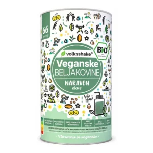 Volksshake organski veganski protein v prahu 1000 g