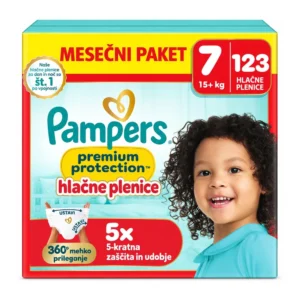 Pampers Premium Protection Pants hlačne plenice, velikost 7