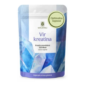 NATURTREU kreatin monohidrat v prahu, 500 g